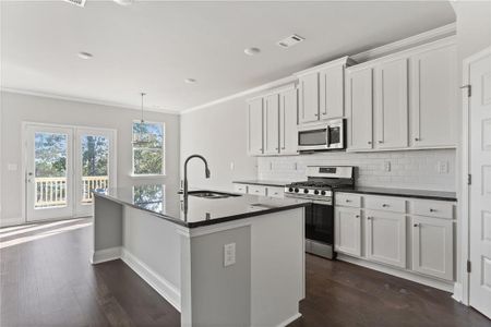 New construction Single-Family house 3657 Lockaby Way, Lawrenceville, GA 30044 Brookpark- photo 5 5