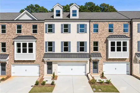 New construction Townhouse house 2735 Hallwood Ln, Suwanee, GA 30024 - image