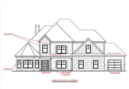 New construction Single-Family house Douglasville, GA 30135 plan Woodbury B - image