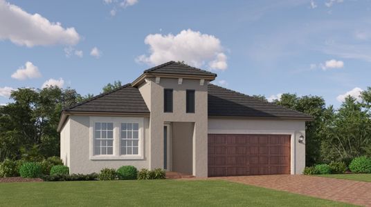 New construction Single-Family house 10342 Minnow Ray Dr, Land O' Lakes, FL 34638 plan Sunburst II - image