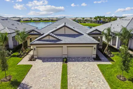 New construction Duplex house 18095 Cherished Lp, Lakewood Ranch, FL 34211 plan Topaz - Villas - image