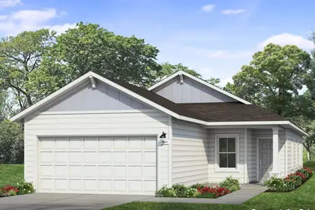 New construction Single-Family house 401 Rear Boot Wy, Liberty Hill, TX 78642 plan Cascade 1468 - image