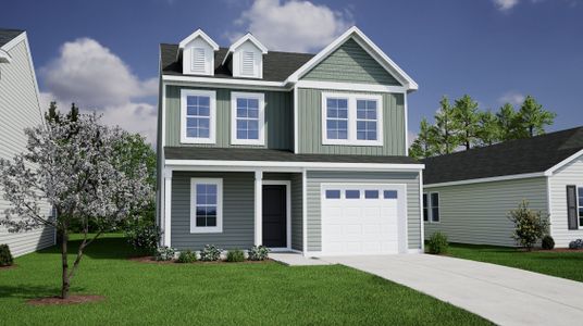 New construction Single-Family house 906 Lodgepole Ln, West Columbia, SC 29170 plan Evans - image