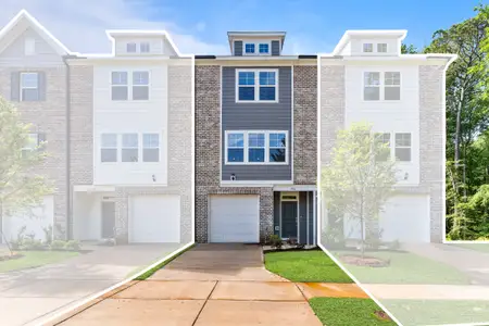 New construction Townhouse house 1904 Fishamble St, Fuquay Varina, NC 27526 plan Sunstone - image