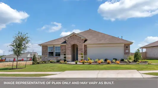 New construction Single-Family house 20405 Tuberville Ln, Manor, TX 78653 plan The Lakeway - image