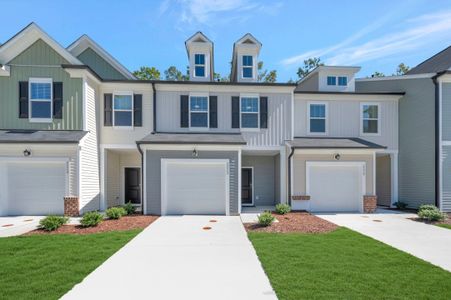 New construction Townhouse house 2222 Bright Shore St, Raleigh, NC 27610 plan Mordecai - image