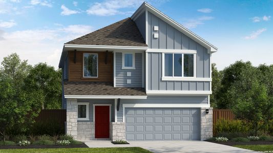 New construction Single-Family house 15431 Ivory Hls, San Antonio, TX 78247 plan Lancaster - image
