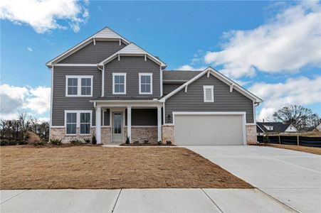 New construction Single-Family house 94 Hickory Grove Ln, Hoschton, GA 30548 plan The Charlton - image