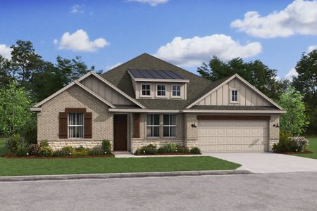 New construction Single-Family house 117 Roebuck Ln, New Waverly, TX 77358 plan Geneva - image