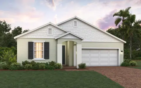 New construction Single-Family house 6825 Serpent Hawk Lane St, Howey-in-the-Hills, FL 34737 Hayden- photo 0