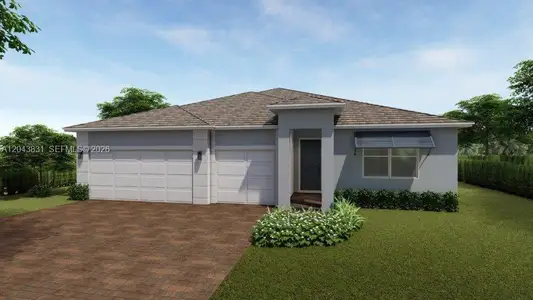 New construction Single-Family house 10130 Bahia Dr, Cutler Bay, FL 33189 - image