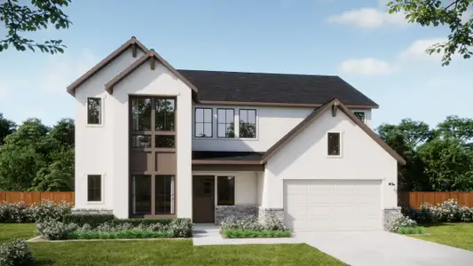 New construction Single-Family house 242 Sycamore Pines Ln, Kyle, TX 78610 plan 5051 - image