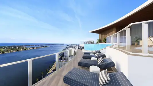New construction Condo house 1309 S Flagler Dr, Unit Penthouse, West Palm Beach, FL 33401 - image