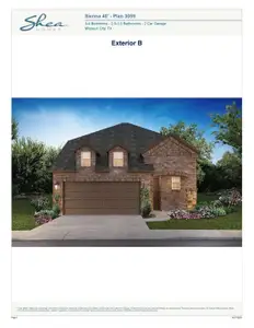 New construction Single-Family house 4047 Apiary Pt, Missouri City, TX 77459 plan 3059 Elevation B - image