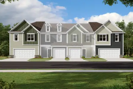 New construction Townhouse house 2687 Yeager Dr Nw, Concord, NC 28027 plan Catawba - image