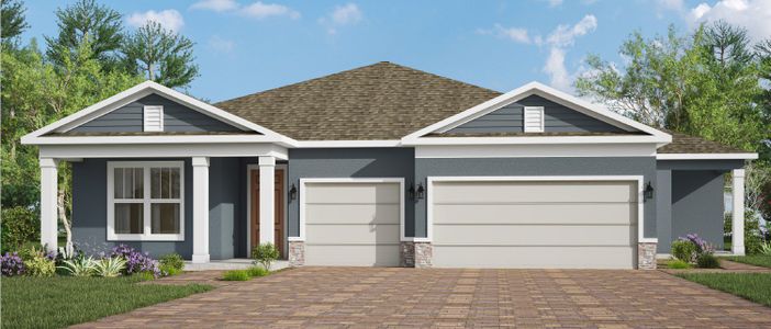 New construction Single-Family house 847 Emerald Grove Dr, Apopka, FL 32703 plan Everly Multi Gen - image