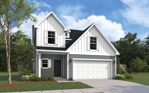 New construction Single-Family house 5128 Tyndall Dr, Sanford, NC 27330 plan Intrigue - image