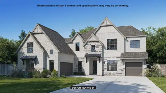 New construction Single-Family house 310 Cottar Dr, Lucas, TX 75002 plan 4336W - image