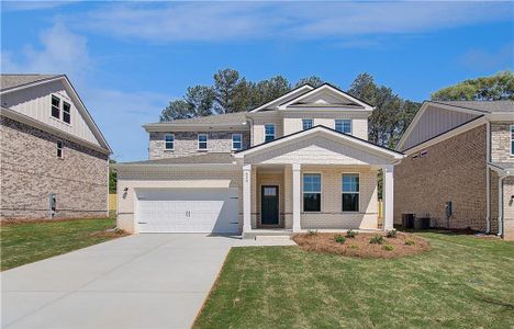 New construction Single-Family house 640 Leafy Branch Wy, Mcdonough, GA 30253 Wynwood- photo 0