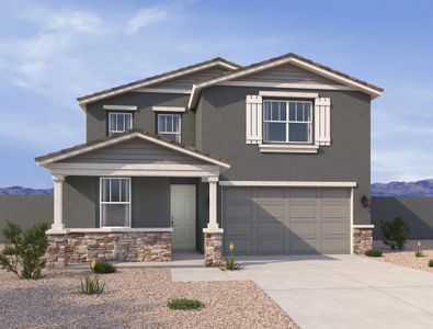 New construction Single-Family house 7534 S 47Th Ln, Laveen, AZ 85339 plan Snapdragon - image
