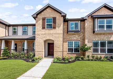 New construction Townhouse house 3710 Star Mesa St, Crandall, TX 75114 Houston B- photo 1 1