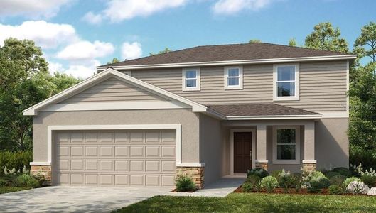 New construction Single-Family house 33992 Sky Blossom Circle, Leesburg, FL 34788 Redbud- photo 0