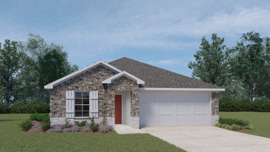 New construction Single-Family house 2313 Bronc Buster Way, Leander, TX 78641 - photo 0