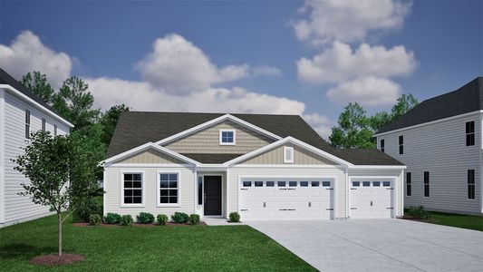 New construction Single-Family house 5059 Burke Meadows Run, Chesnee, SC 29323 plan Durham II - image