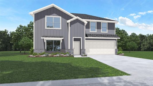 New construction Single-Family house 15767 Garden Ridge Dr, Montgomery, TX 77316 plan Perry - image