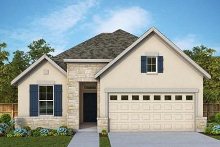 New construction Single-Family house 143 Cibolo Creek Loop, Bastrop, TX 78602 The Gladesdale- photo 0