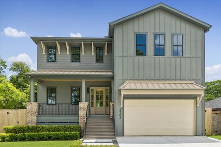 New construction Single-Family house 2203 Cheshire Ln, Houston, TX 77018 - image