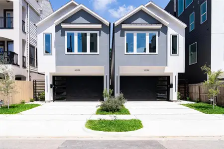 New construction Single-Family house 6104 Tyne St, Unit A, Houston, TX 77007 null- photo 0