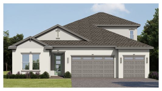 New construction Single-Family house 55 Greenhaven Pl, Ormond Beach, FL 32174 plan Flamingo II (RH) - image