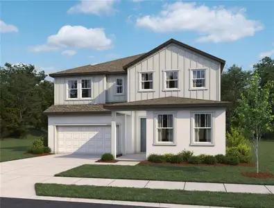 New construction Single-Family house 10139 Hidden Hammock Lp, Parrish, FL 34219 plan Duval - image