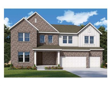 New construction Single-Family house 444 Maypop Ln, Woodstock, GA 30188 The Hendricks- photo 0
