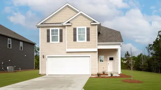 New construction Single-Family house 264 Red Vineyard Wy, Jacksonville, NC 28546 plan WREN - image