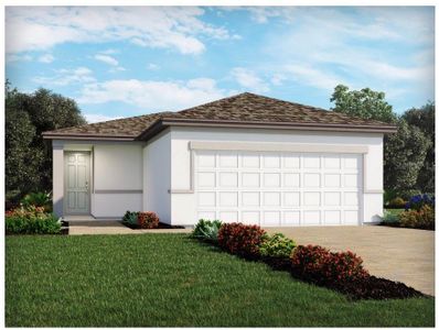 New construction Single-Family house 3617 Walking Stick Way, Poinciana, FL 34759 Acadia- photo 0