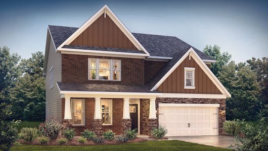 New construction Single-Family house 3084 Eclipse Ct, Indian Trail, NC 28079 plan Hampshire - image