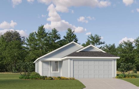 New construction Single-Family house 112 Tugboat Annie Wy, Jarrell, TX 76537 Kitson- photo 0