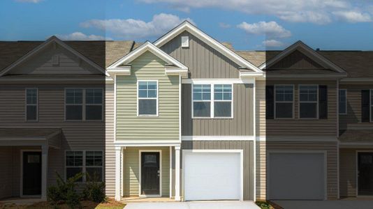 New construction Townhouse house 520 Golden Embers Way, Summerville, SC 29486 - photo 0