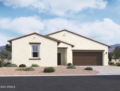 New construction Single-Family house 47300 W Mellen Lane, Maricopa, AZ 85139 Jade Homeplan- photo 0