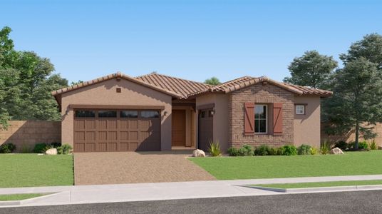 New construction Single-Family house 7582 W Jackrabbit Ln, Peoria, AZ 85383 Trillium Plan 4585- photo 0