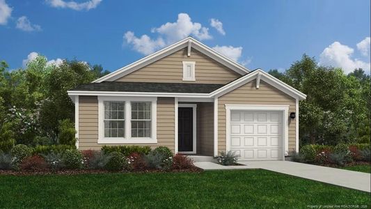 New construction Single-Family house 81 Blossom Trl, Lillington, NC 27546 plan Vantage - image