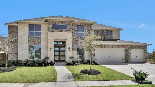 New construction Single-Family house 9031 Boardwalk Pl, Manvel, TX 77583 4190W- photo 0