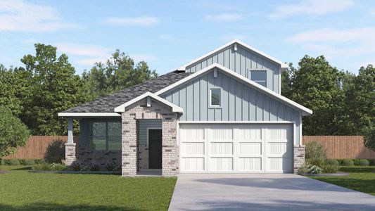 New construction Single-Family house 20233 Tester St, Manor, TX 78653 plan Roosevelt - image