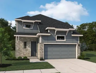 New construction Single-Family house 19324 Poppy Village Cir, Magnolia, TX 77355 plan Esperanza - image