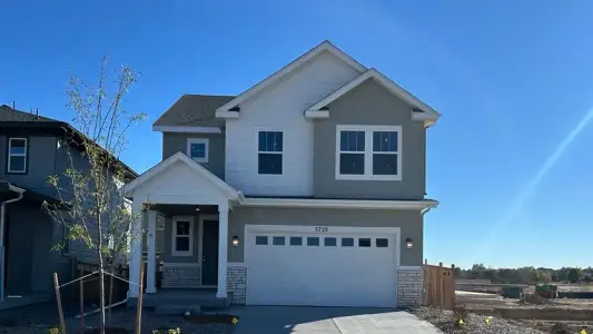New construction Single-Family house 5722 Clear Creek Pl, Brighton, CO 80601 plan Ponderosa - image