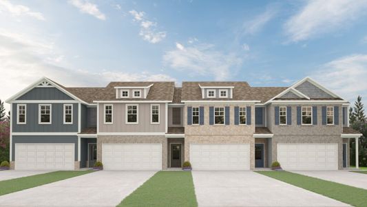 New construction Townhouse house 7022 Old Bridge Ln, Conyers, GA 30013 plan The Coventry - image
