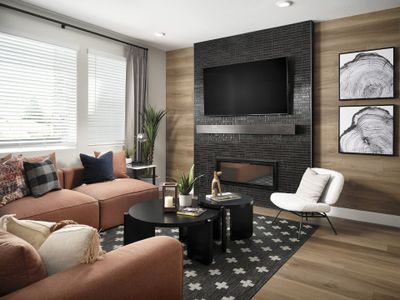 Horizon Three Family Room at Midtown in Denver, CO