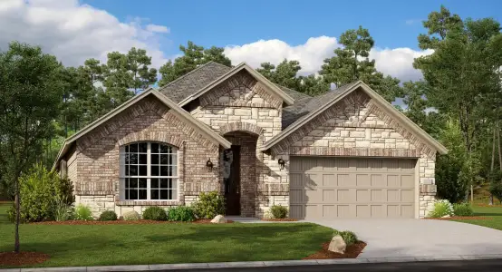 New construction Single-Family house 1316 San Laguna Ln, Fort Worth, TX 76052 plan Rosso - image